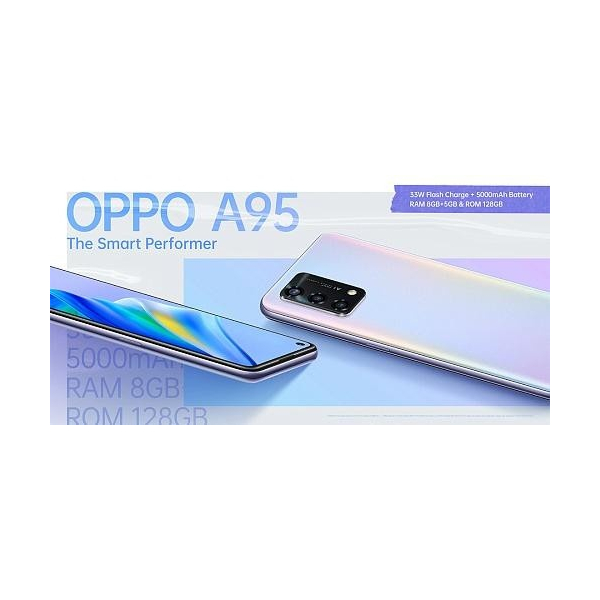 Смартфон OPPO A95 8/128GB Starry Black, изображение 4