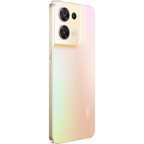 Смартфон OPPO Reno8 5G 8/256GB Shimmer Gold, зображення 5