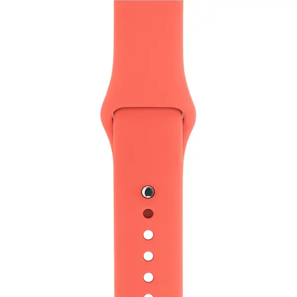 Ремешок Sport Band Apple Watch 42/44 mm Apricot, Цвет: Оранжевый, Оригинальное название цвета: Apricot, Диагональ экрана: 1,78 (44 mm)