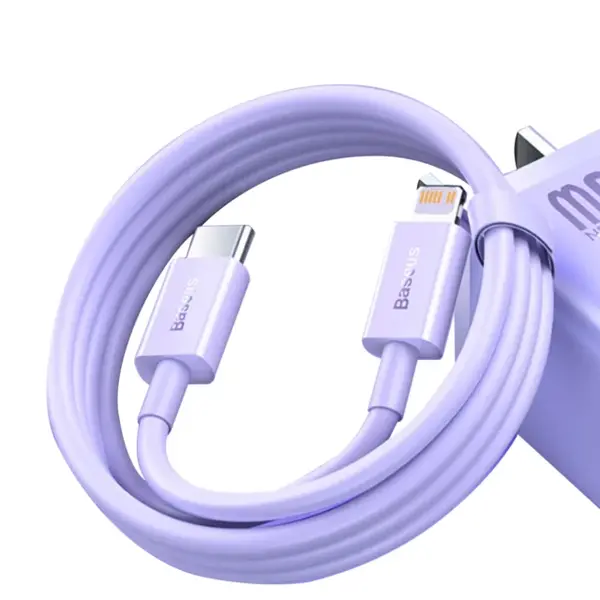 Кабель Baseus Superior Series Fast Charging Data Cable Type-C to iP PD 20W 1m Granite Purple (CAYS001505)