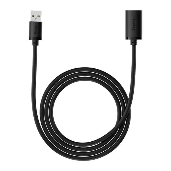 Кабель Baseus AirJoy Series USB3.0 Extension Cable 1.5m Cluster Black (B00631103111-02)