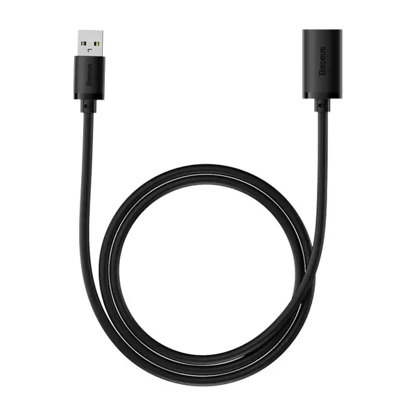 Кабель Baseus AirJoy Series USB3.0 Extension Cable 1m Cluster Black (B00631103111-00)