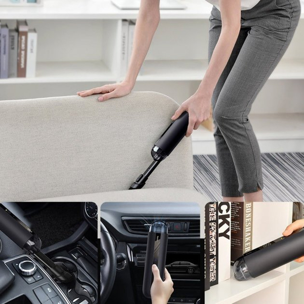 Автомобильный пылесос Baseus A2 Car Vacuum Cleaner (5000pa) Black (VCAQ030001), изображение 4