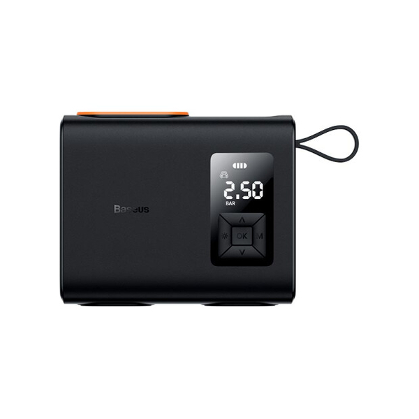 Автомобильный насос Baseus Mega EnergyPump Series Dual Cylinder Wireless Inflator (CRNL060001), изображение 4