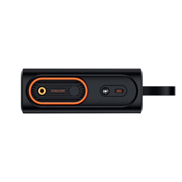Автомобильный насос Baseus Mega EnergyPump Series Dual Cylinder Wireless Inflator (CRNL060001), изображение 3