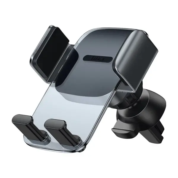 Автодержатель для мобильного Baseus Easy Control Clamp Car Mount Holder (Air Outlet Version) Black (SUYK000101)