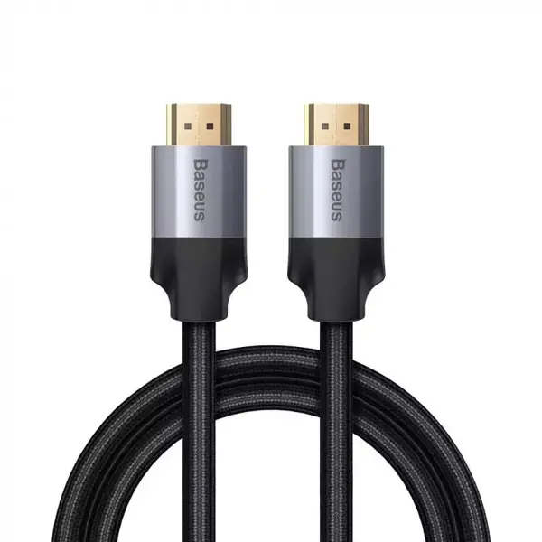 Кабель Baseus Enjoyment Series 4KHD Male To 4KHD Male Adapter Cable 0.75m Dark gray (WKSX000113)