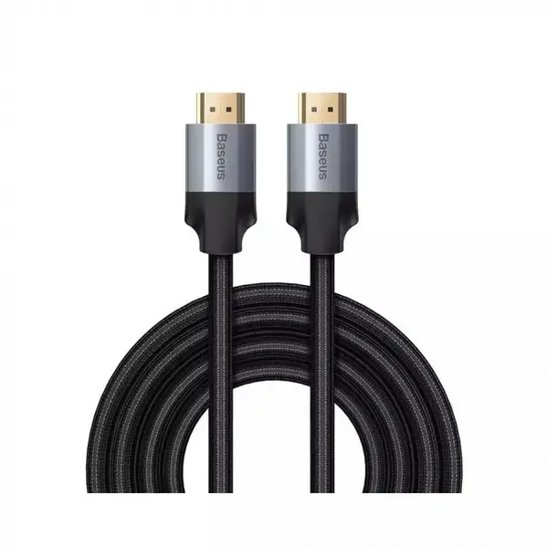 Кабель Baseus Enjoyment Series 4KHD Male To 4KHD Male Adapter Cable 1.5m Dark gray (WKSX000213)