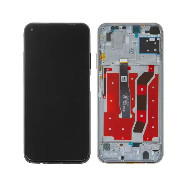 Дисплей Huawei P40 Lite 4G Black  original Light Pink/Blue F