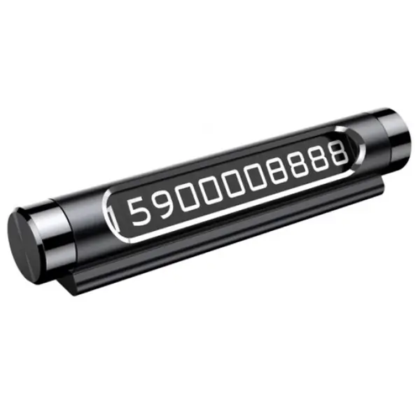 Паркувальна табличка Baseus Temporary Parking Number Card Black (ACNUM-01)