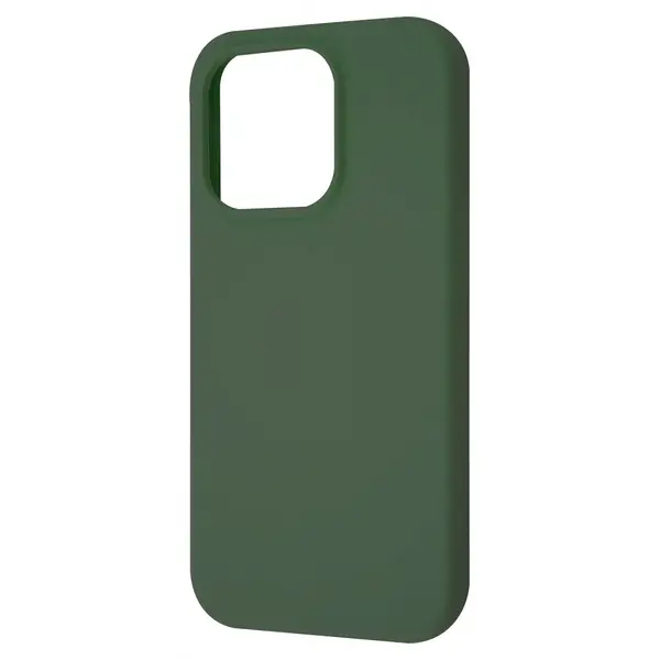 Чехол силиконовый Apple iPhone 15 pine green