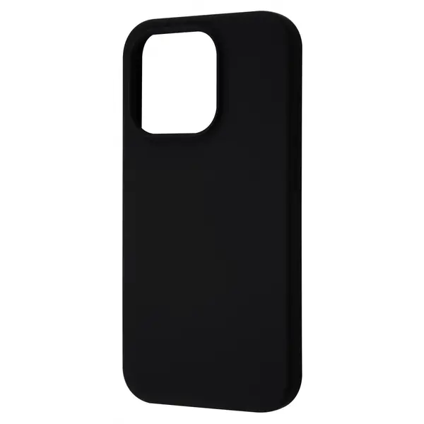 Чехол силиконовый Apple iPhone 15 Pro Black