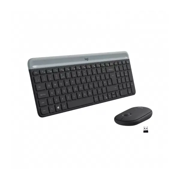Комплект беспроводной (клавиатура + мышка) Logitech MK470 Black