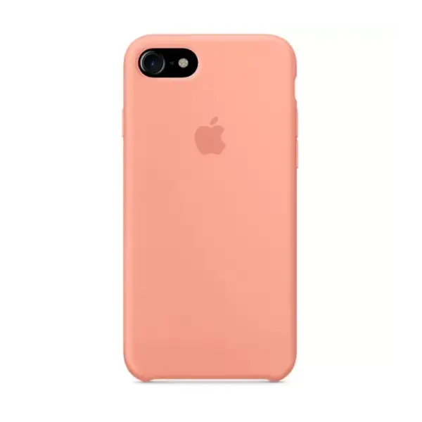 Чехол Apple iPhone 8/ SE 2020/ SE 2022 Silicone cases without cover charging socket Begonia