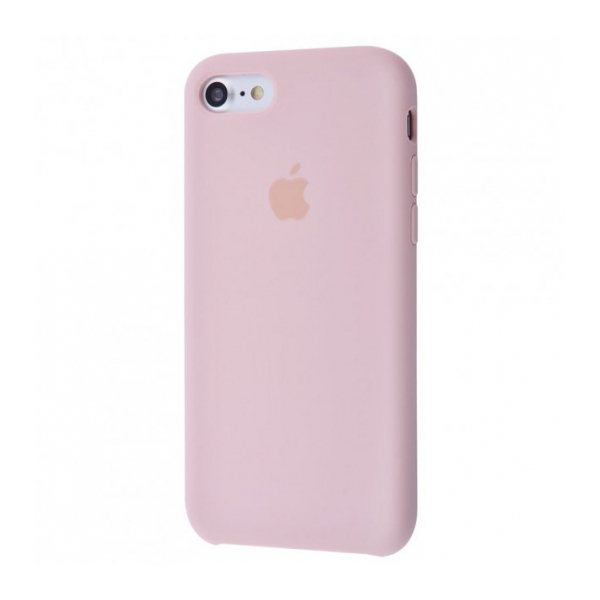 Чехол Apple iPhone 8/ SE 2020/ SE 2022 Silicone cases without cover charging socket Sandy Pink