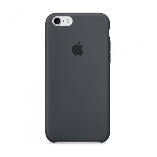 Чехол Apple iPhone 8/ SE 2020/ SE 2022 Silicone cases without cover charging socket Charcoal Gray