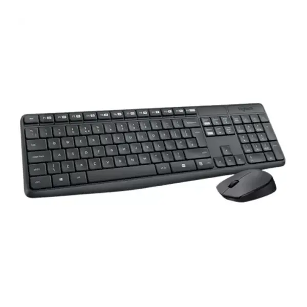 Комплект беспроводной (клавиатура + мышка) Logitech MK235 Black