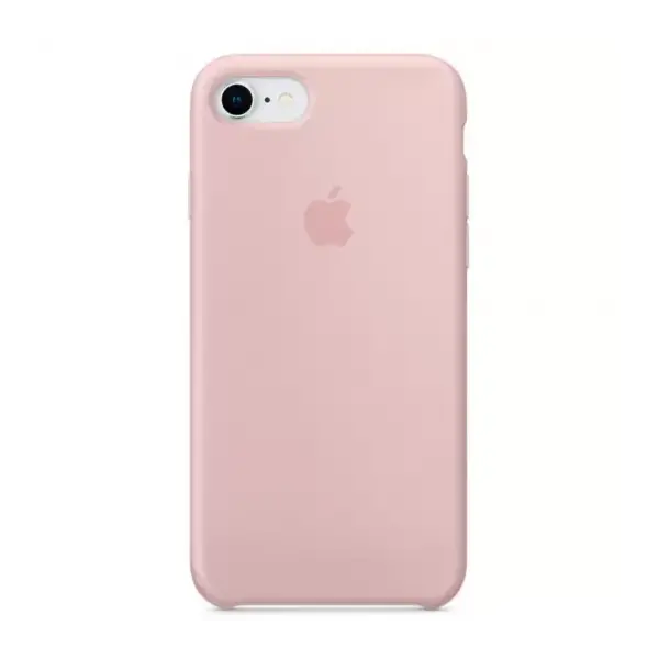 Чехол Apple iPhone 7 Plus/ 8 Plus Silicone cases without cover charging socket Sandy Pink, Цвет: Розовый, Оригинальное название цвета: Pink Sand