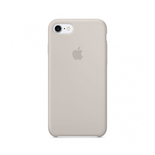 Чехол Apple iPhone 8/ SE 2020/ SE 2022 Silicone cases without cover charging socket Rock Ash