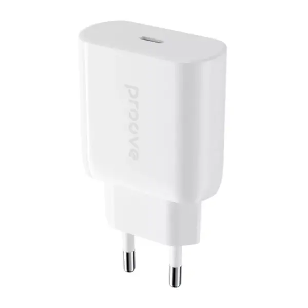 Сетевое зарядное устройство Proove Rapid 20W Type-C White (WCRP20000102)