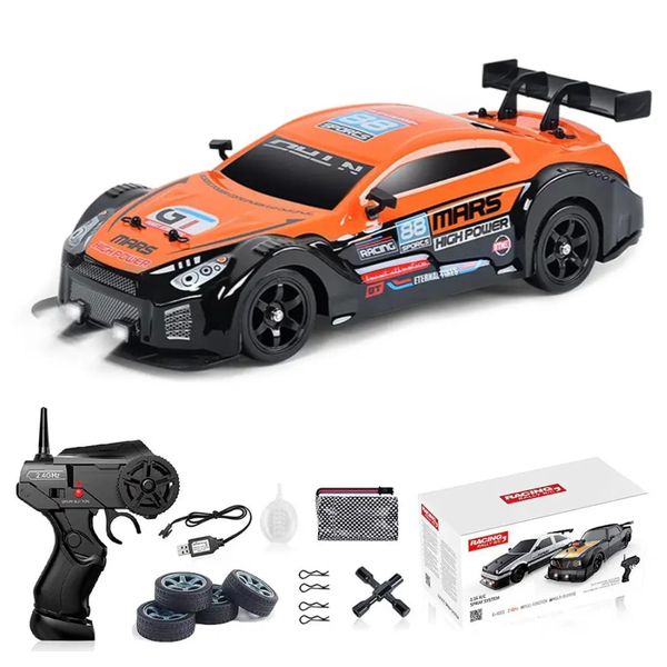 Машинка для дрифту на радіокеруванні Nissan GT-R GT3 (1:16) orange, зображення 2