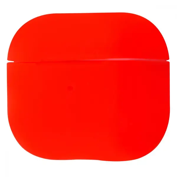 Чехол Silicone Case Slim for AirPods 3 red, Колір: Червоний, Оригінальна назва кольору: Red