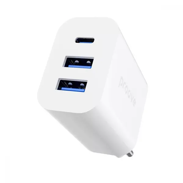 МЗП Proove Rapid 30W (2 USB + Type-C) white (WCRP30210002), зображення 5