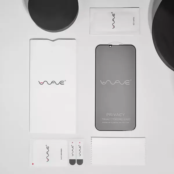 Защитное стекло WAVE Privacy iPhone 15 Plus, изображение 2