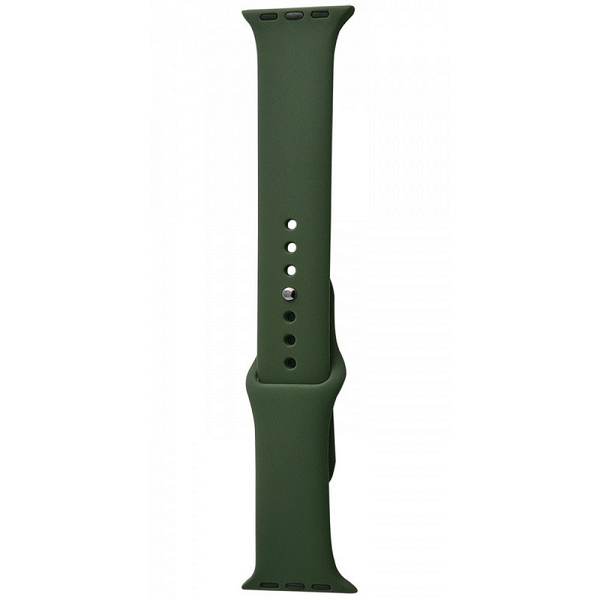 Ремешек Apple Watch Sport Band 42/44/45/49 mm (M) 2pcs dark olive, Цвет: Зеленый, Оригинальное название цвета: Army Green, Диагональ экрана: 1,65 (42 mm)