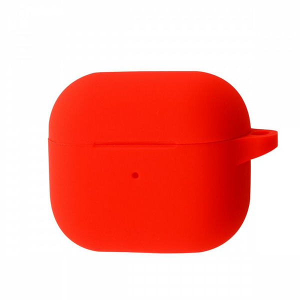 Чехол Silicone Case New for AirPods 3 Bordo, Цвет: Красный, Оригинальное название цвета: Red