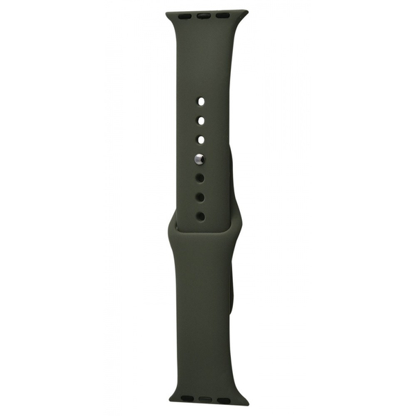 Ремешек Apple Watch Sport Band 38/40/41 mm (S) 2pcs dark olive, Колір: Зелений, Оригінальна назва кольору: Dark Olive, Діагональ екрану: 1,49 (38 mm)