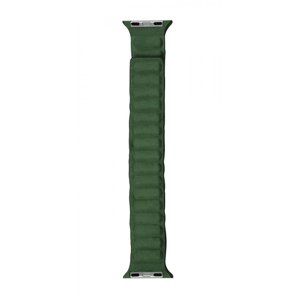 Ремешек Apple Watch Woven 42/44/45/49 mm evergreen, Колір: Зелений, Оригінальна назва кольору: Evergreen, Діагональ екрану: 1,65 (42 mm)