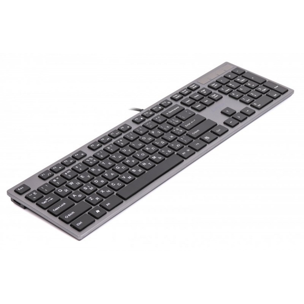 Клавіатура A4-Tech KV-300H USB, сіра, X-Key + USB порт. (Grey+Black), зображення 2