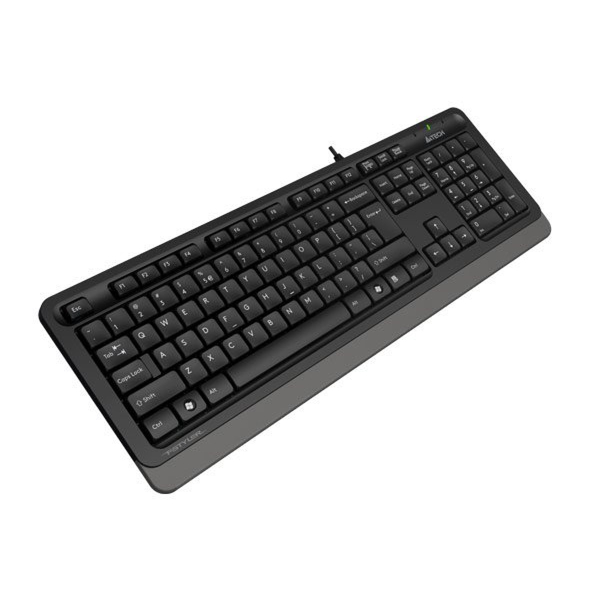 Клавіатура A4Tech Fstyler FK10 (Grey) , USB, чорний+ сірий, зображення 2