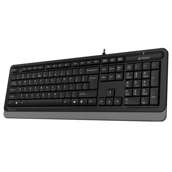 Клавіатура A4Tech Fstyler FK10 (Grey) , USB, черный+серый, изображение 5
