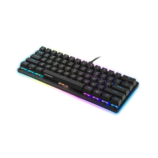 Клавиатура игровая Cougar Puri Mini RGB, с RGB подсветкой, USB, изображение 2