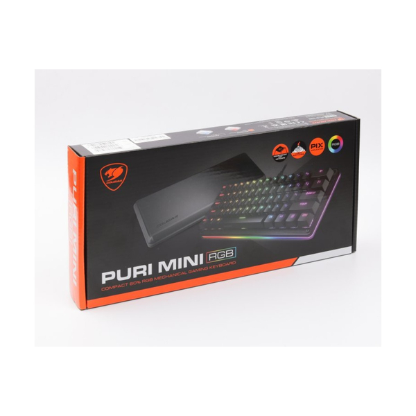 Клавиатура игровая Cougar Puri Mini RGB, с RGB подсветкой, USB, изображение 9