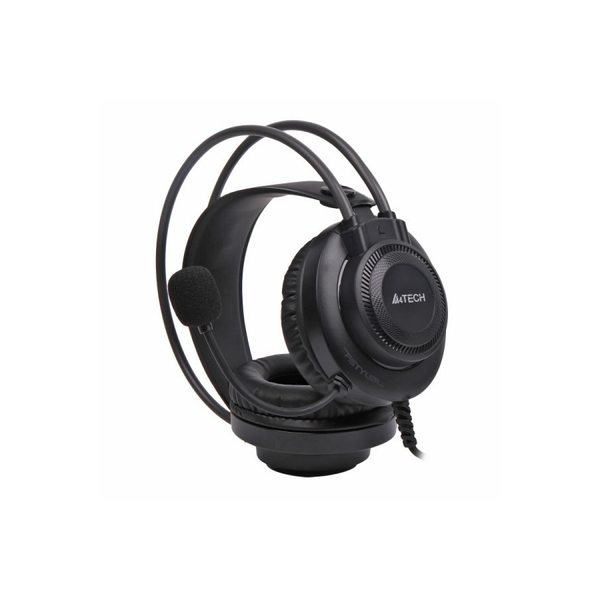 Навушники A4-Tech FH200U (Grey) USB з мікрофоном,колір сірий