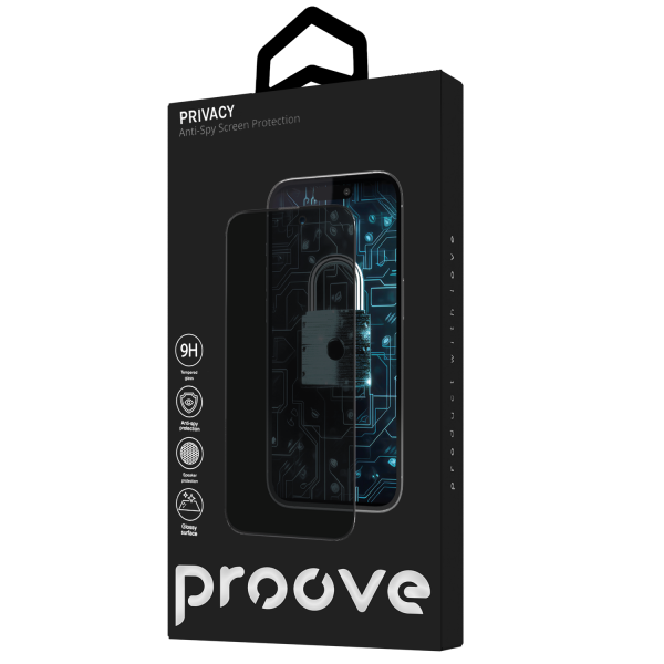 Захисне скло для смартфону Proove Privacy Apple iPhone 16 Plus, зображення 2