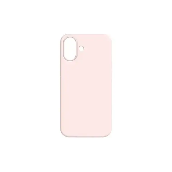 Чeхол MAKE Apple iPhone 16 Plus Silicone Chalk Pink