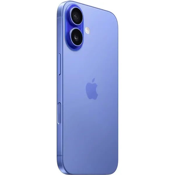 Apple iPhone 16 128GB Ultramarine, Память: 128 Гб, Цвет: Синий, Оригинальное название цвета: Ultramarine, Объем оперативной памяти: 8 Гб, Батарея, мAч: 3561, изображение 3