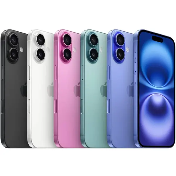 Apple iPhone 16 128GB Teal, Пам'ять: 128 Гб, Колір: Зелений, Оригінальна назва кольору: Teal, Об'єм оперативної пам'яті: 8 Гб, Батарея, мAч: 3561, зображення 8