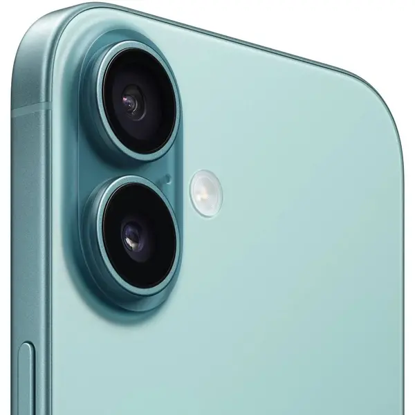 Apple iPhone 16 128GB Teal, Пам'ять: 128 Гб, Колір: Зелений, Оригінальна назва кольору: Teal, Об'єм оперативної пам'яті: 8 Гб, Батарея, мAч: 3561, зображення 6