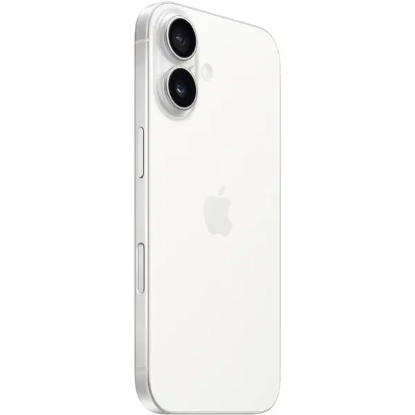 Apple iPhone 16 128GB White, Пам'ять: 128 Гб, Колір: Білий, Оригінальна назва кольору: White, Об'єм оперативної пам'яті: 8 Гб, Батарея, мAч: 3561, зображення 3