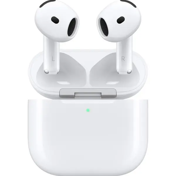 Apple AirPods 4 with Wireless Charging Case (2024) (MXP63), Цвет: Белый, Наличие активного шумоподавления: Без, изображение 2