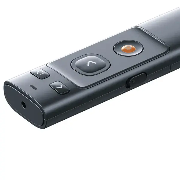 Бездротова указка-презентер Baseus Orange Dot Wireless Presenter (Red Laser)(Charging) Grey, изображение 2