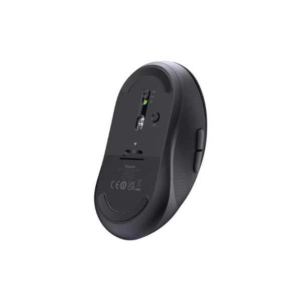 Бездротова Комп'ютерна Миша Baseus F02 Ergonomic Wireless Mouse (without Battery) Cluster Black (B01055505111-01), изображение 2