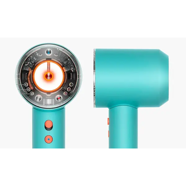 Фен для волос Dyson HD16 Supersonic Nural Ceramic Patina/Topaz, Цвет: Бірюзовий, Оригинальное название цвета: Nural Ceramic Patina/Topaz, изображение 14