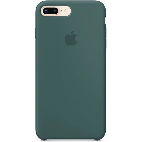 Чохол Apple iPhone 7 Plus/ 8 Plus Silicone cases full cover Pine Needle Green