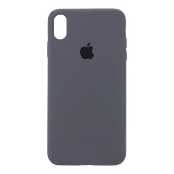 Чохол Apple iPhone X/ XS Silicone cases full cover Charcoal Gray